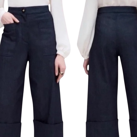 Kate Spade Wide Leg Jeans - Picture 1 of 7